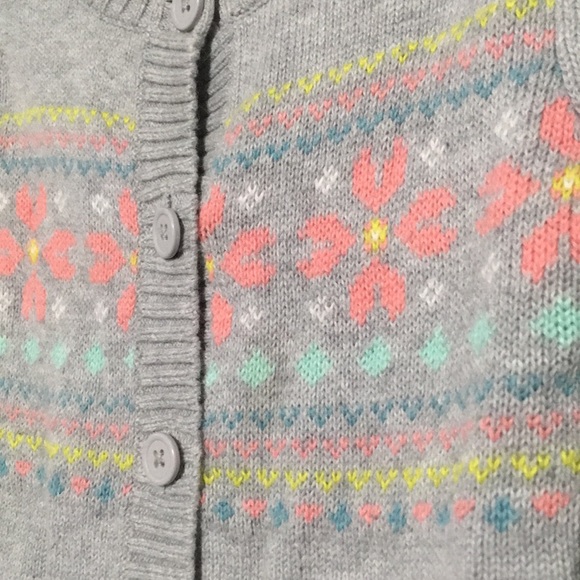Spring Fair Isle cardigan - Picture 2 of 4